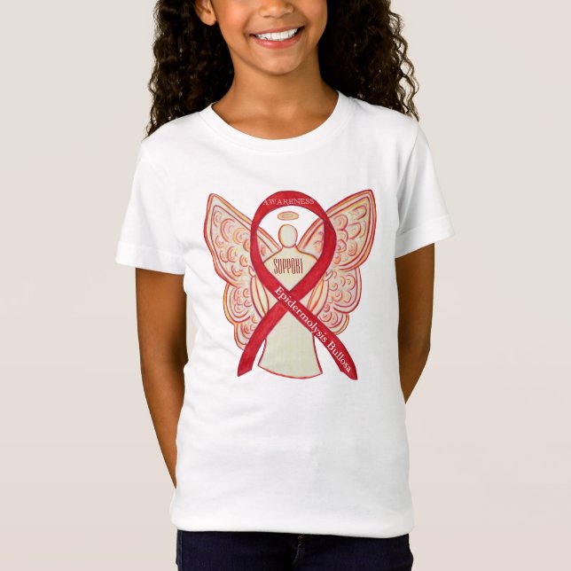 Epidermolysis Bullosa (EB) Awareness Ribbon Shirt (Front)