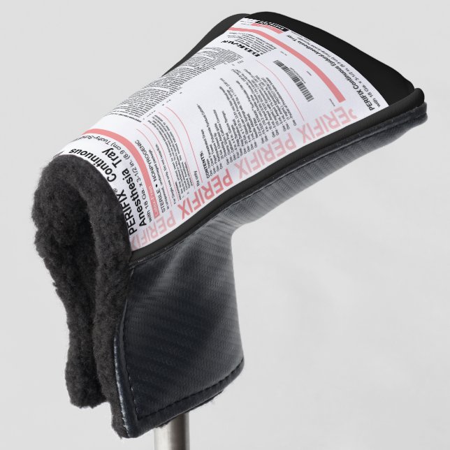 Epidural Kit Sheet Anesthesia  Golf Head Cover (3/4 Front)