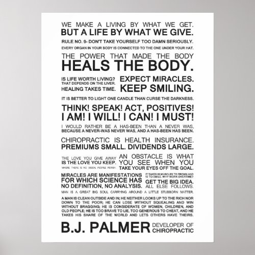 Epigrams  Quotes from BJ Palmer Poster