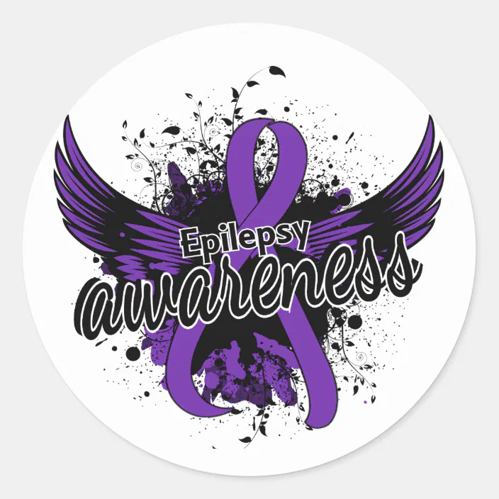 Multicolor 16x16 Febrile Seizures Family Awareness Support Ribbon Febrile Seizures Family Awareness Daughter Wings Support Rib Throw Pillow 