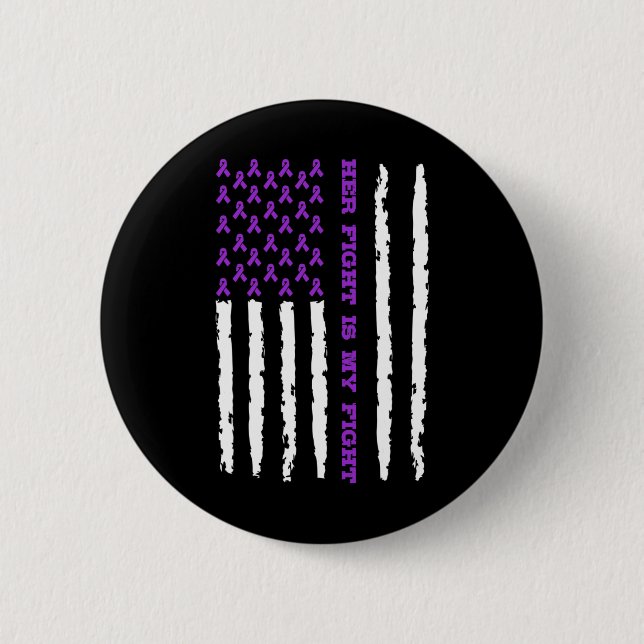 Epilepsy Awareness 1  Button (Front)
