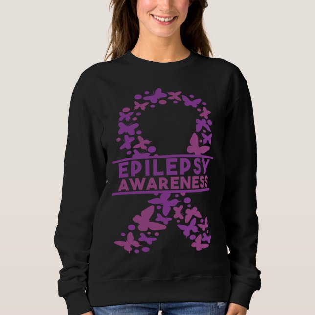 Epilepsy Awareness  2 Sweatshirt (Front)