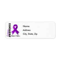 Epilepsy Awareness 5 Label