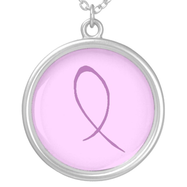 Epilepsy Awareness Customizable Necklace (Front)