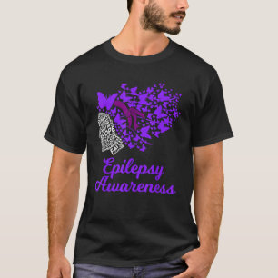 Epilepsy Awareness Day Seizure Disorder Purple T-Shirt