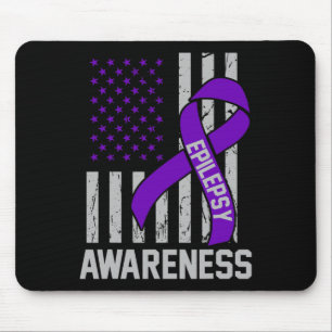 Epilepsy Awareness Epileptic Warrior Survivor 19  Mouse Pad