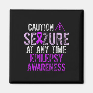 Epilepsy Awareness Epileptic Warrior Survivor 5  Magnet