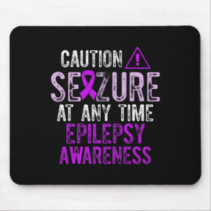 Epilepsy Awareness Epileptic Warrior Survivor 5  Mouse Pad