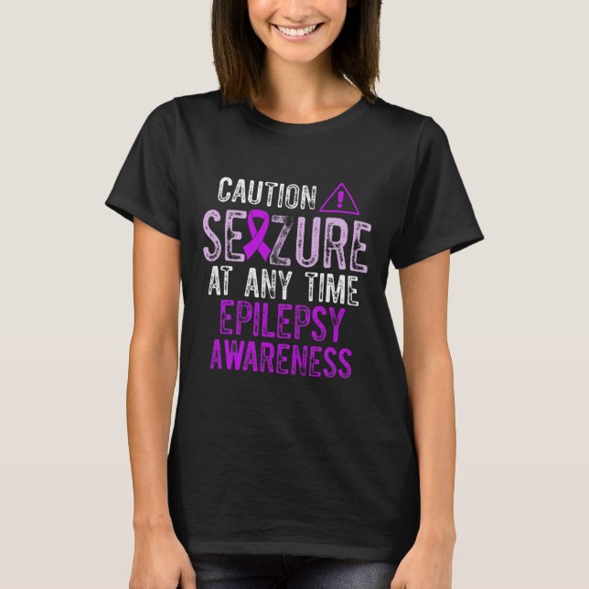 Epilepsy Awareness Epileptic Warrior Survivor 5  T-Shirt (Front)