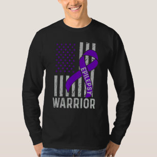 Epilepsy Awareness Epileptic Warrior Survivor T-Shirt