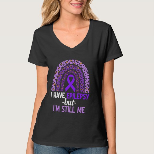 Epilepsy Awareness Gifts Support Squad Epilepsy Aw T-Shirt (Front)