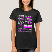 Epilepsy Awareness Hero Seizure Mother Of Epilepti T-Shirt