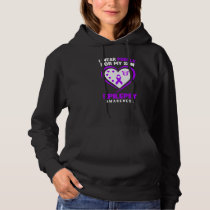 Epilepsy Awareness I Wear purple For My Son Hoodie