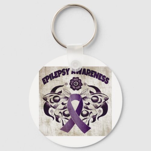 Epilepsy Awareness Keychain