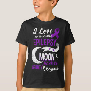 Epilepsy Awareness - Love Son Mom Dad Daughter Tee