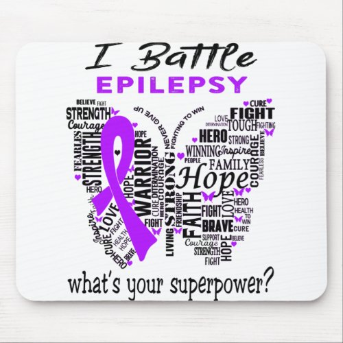 Epilepsy Awareness Month Ribbon Gifts Mouse Pad