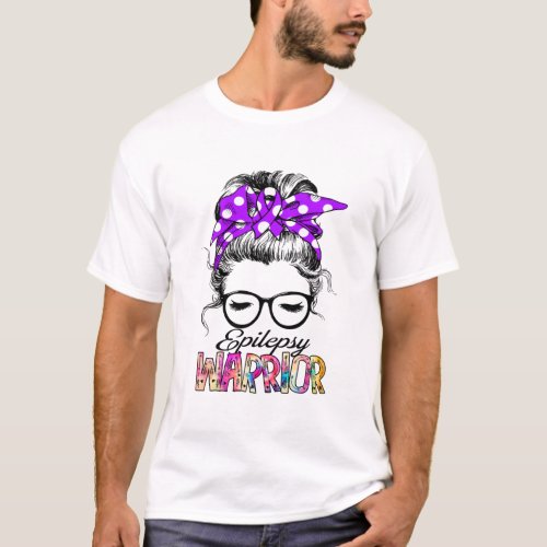 Epilepsy Awareness Month Ribbon Gifts T_Shirt