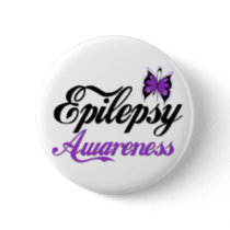 Epilepsy Awareness Pinback Button