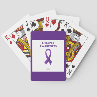 Epilepsy Awareness Playing Cards