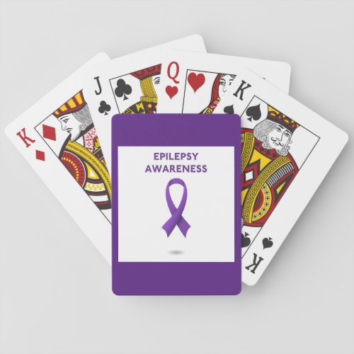 Epilepsy Awareness Playing Cards