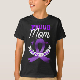 Epilepsy Awareness Proud Mom Of An Epilepsy Warrio T-Shirt