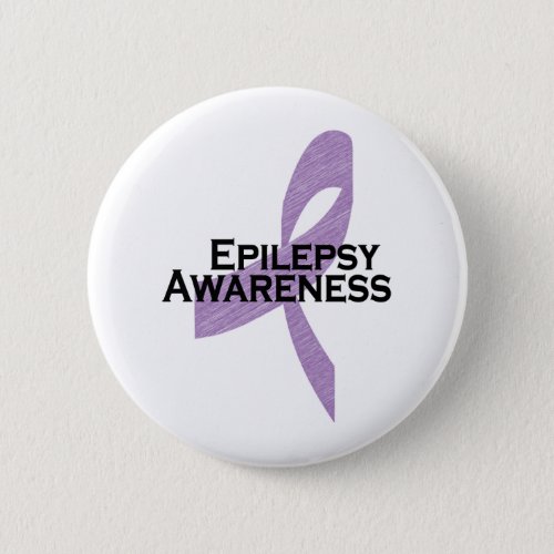 epilepsy awareness ribbon button