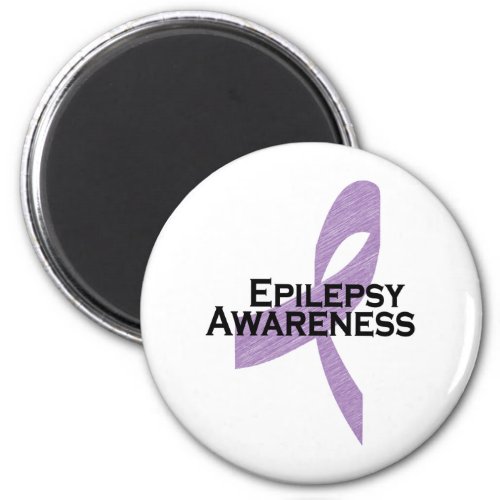 epilepsy awareness ribbon magnet