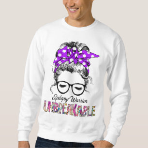 Epilepsy Awareness Ribbon Support Gifts Sweatshirt