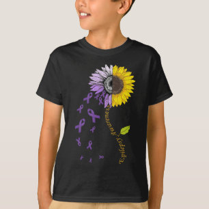 Epilepsy Awareness Sunflower  T-Shirt