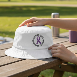 Epilepsy Awareness Support Squad Bucket Hat