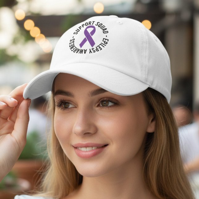 Epilepsy Awareness Support Squad Hat (Creator Uploaded)