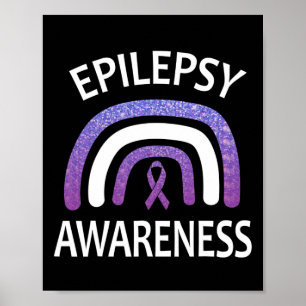 Epilepsy Awareness Survivor And Warrior Support  Poster