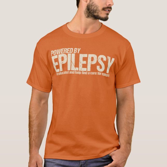 Epilepsy Awareness T Shirt (Front)