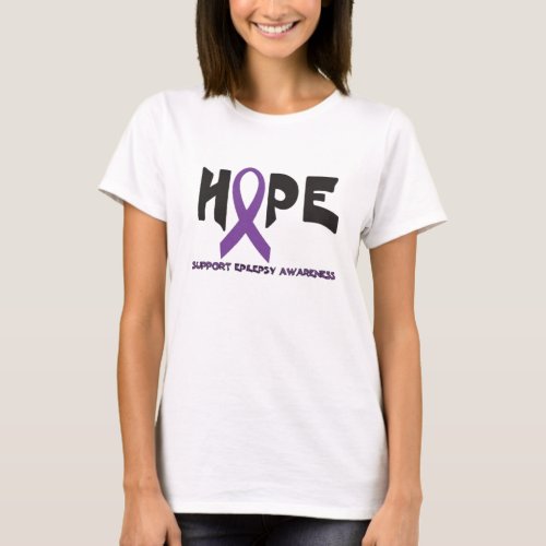 Epilepsy Awareness T_Shirt for Women