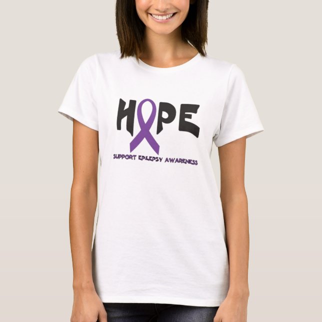 Epilepsy Awareness T-Shirt for Women (Front)