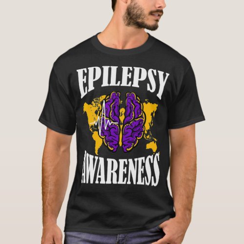 Epilepsy Awareness Treatments Epileptic Warrior T_Shirt