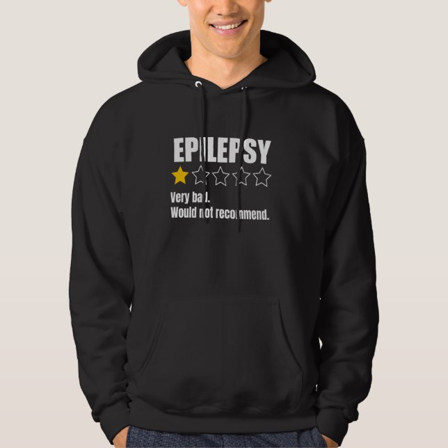 Epilepsy Awareness Warrior Support Hoodie (Front)