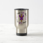 Epilepsy Faith Hope Love Cross Travel Mug