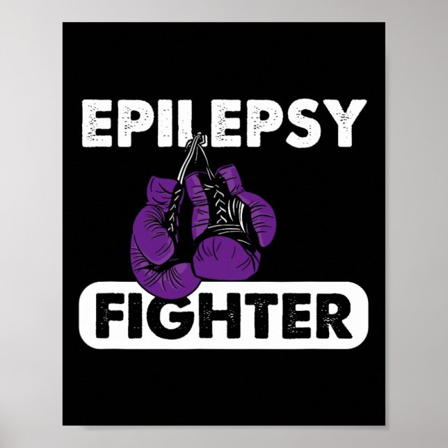 Epilepsy Fighter  Poster (Front)