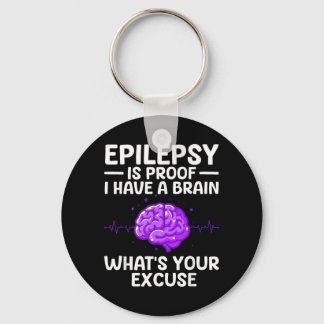 Epilepsy For Men Women Kids Epileptic Epilepsy Keychain