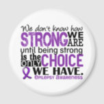 epilepsy awareness 2 inch round magnet | Zazzle