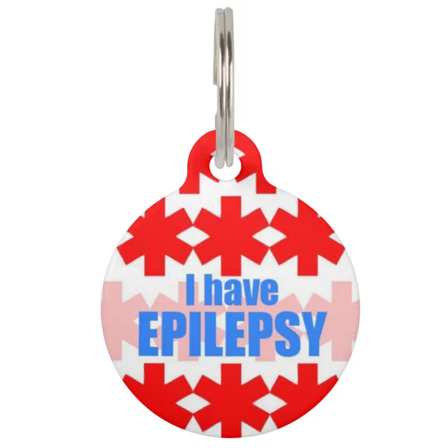 Epilepsy Medical Alert Tag Zazzle