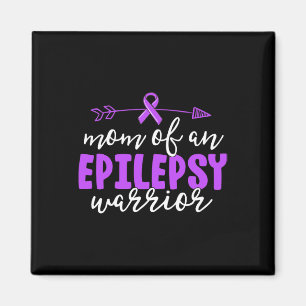 Epilepsy Mom Purple Ribbon Awareness Mother 1 Magnet