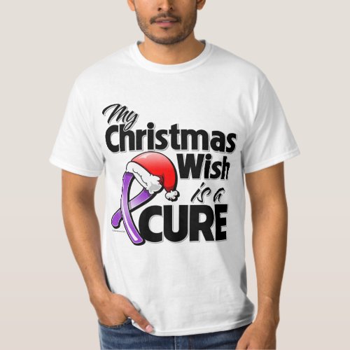 Epilepsy My Christmas Wish is a Cure T_Shirt