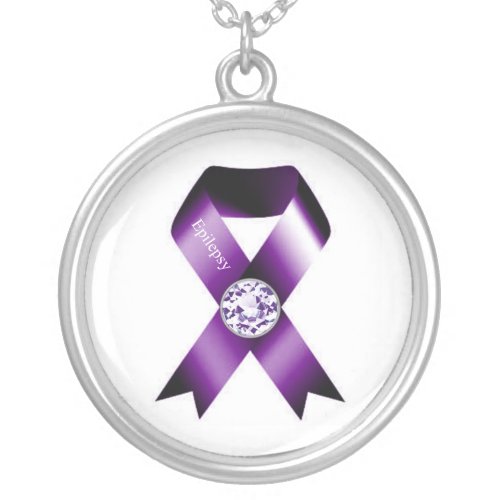 Epilepsy Necklace of Purple Hope