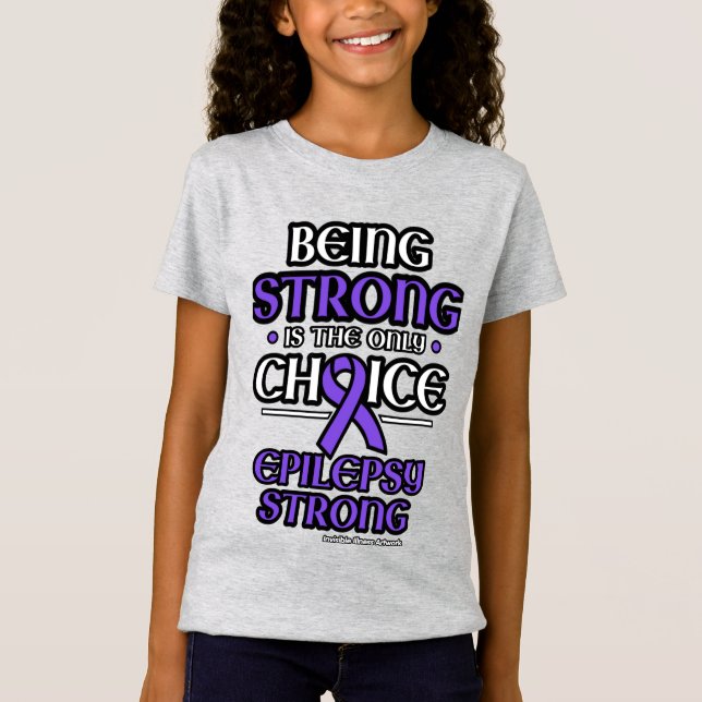 Epilepsy Strong T-Shirt (Front)