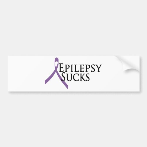 Epilepsy Sucks Bumper Sticker