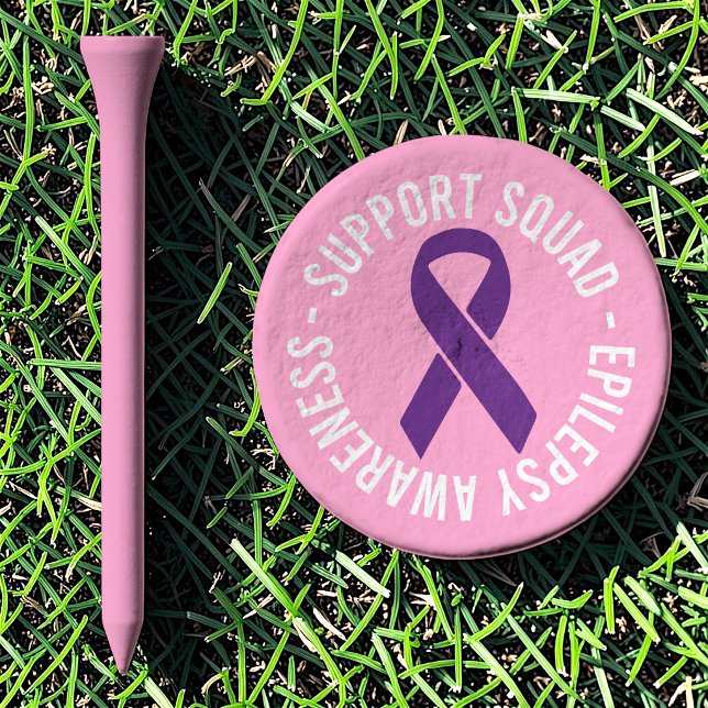 Epilepsy Support Squad Golf Gift Tees (Creator Uploaded)