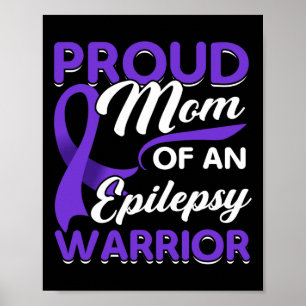 Epilepsy Support Warrior Epilepsy Awareness Month  Poster