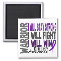 Epilepsy Warrior Magnet